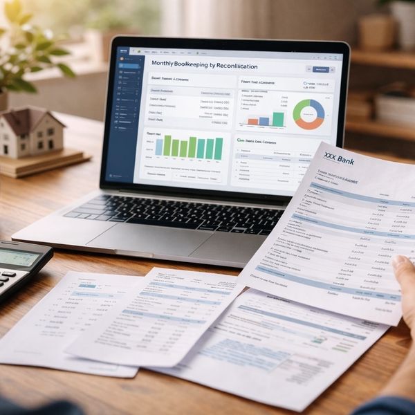 Monthly Bookkeeping & Reconciliation from Bradford Bookkeeping