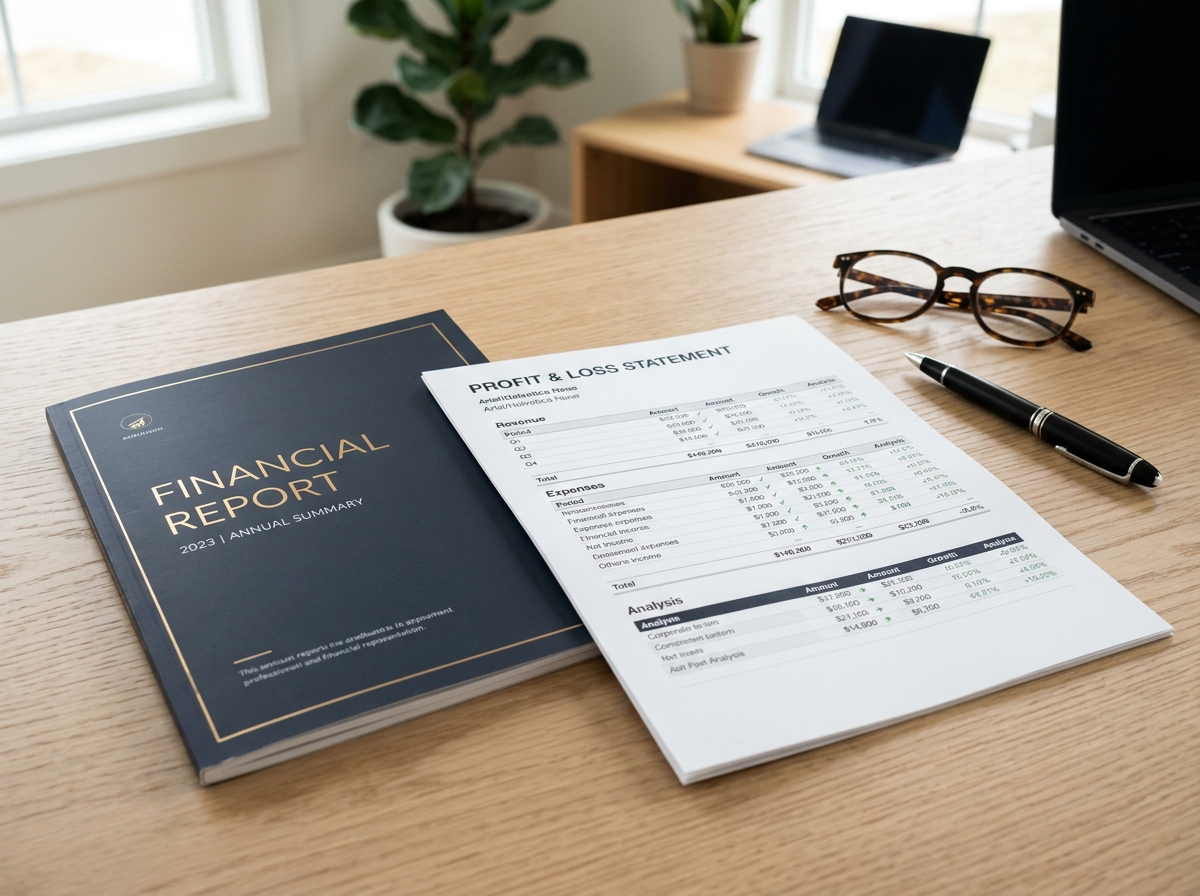 Financial Health Snapshot Report Document