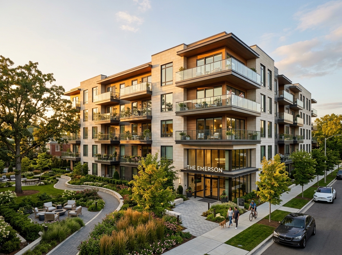 Modern Multifamily Residential Property